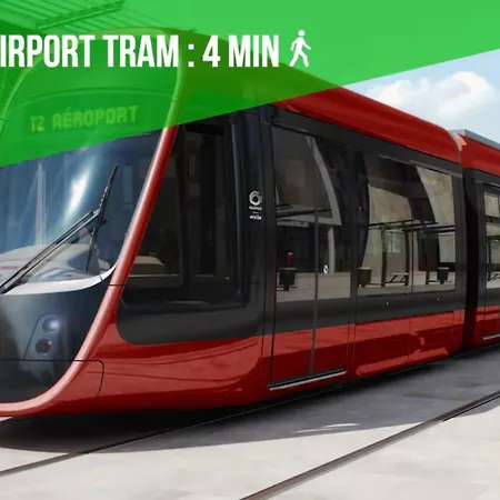 Moderne Centre Climatisation Wifi Tramway Niza